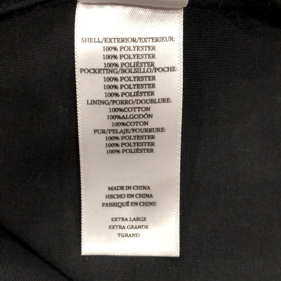 Rails Saga Cream Leopard Mix Faux Fur Jacket NWT - Picture 9 of 12